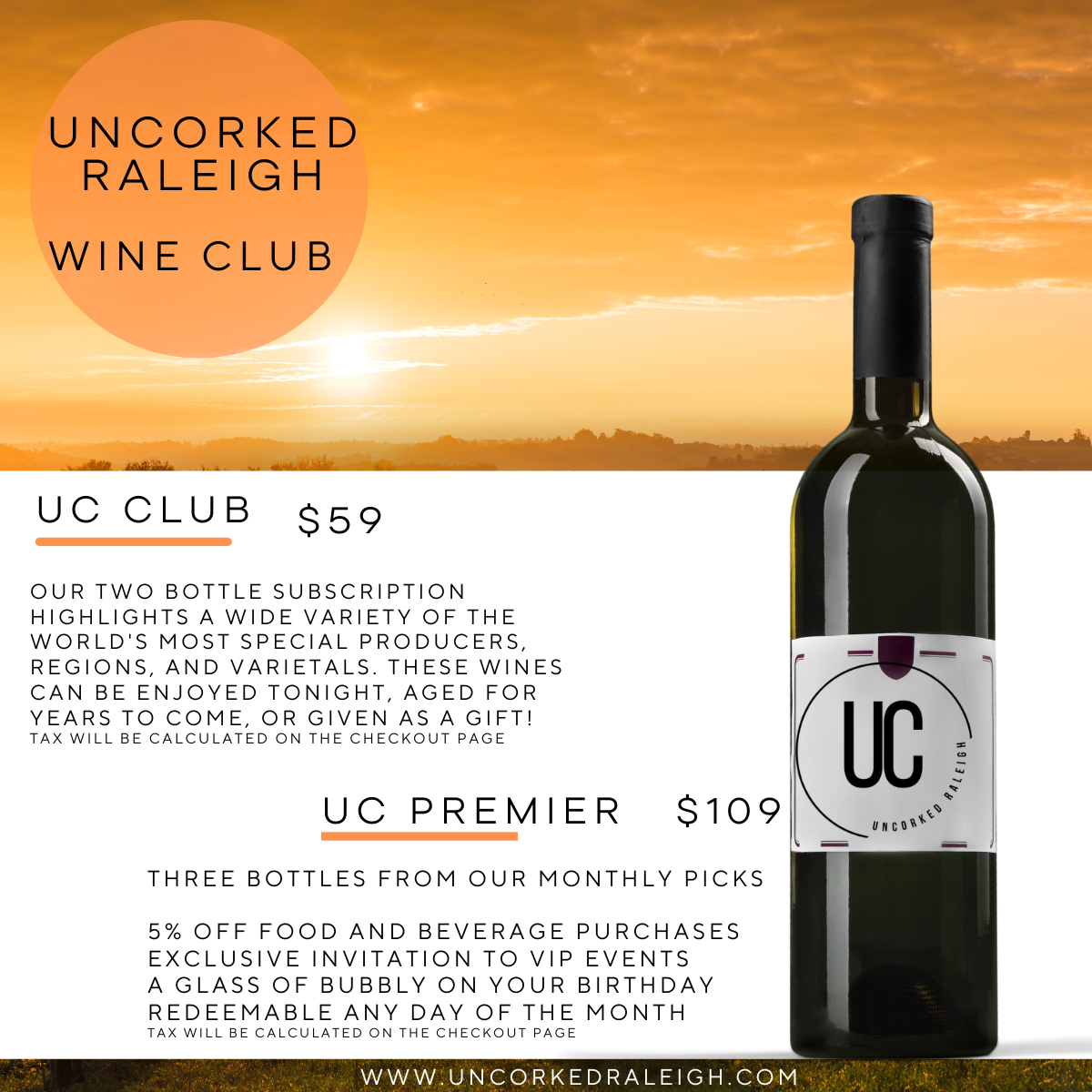 Uncorked Raleigh Wine Club